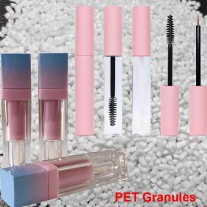 Cosmetic Packaging PET Chips Raw Material For Lipstick Tubes Mascara Containers