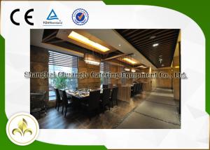 Quality Barbecue / Hotel Built In Teppanyaki Grill Table Rectangular High Efficiency wholesale