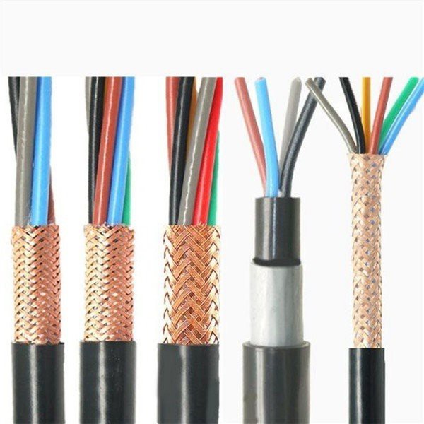 450/750V Copper Conductor Control Cable PVC Insulation PVC Sheath Braided Shielded Cable