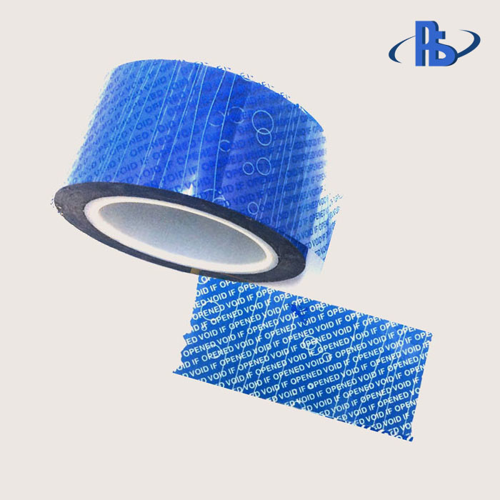Anti Counterfeit Sealing Hidden Line Tamper Evident Void Tape
