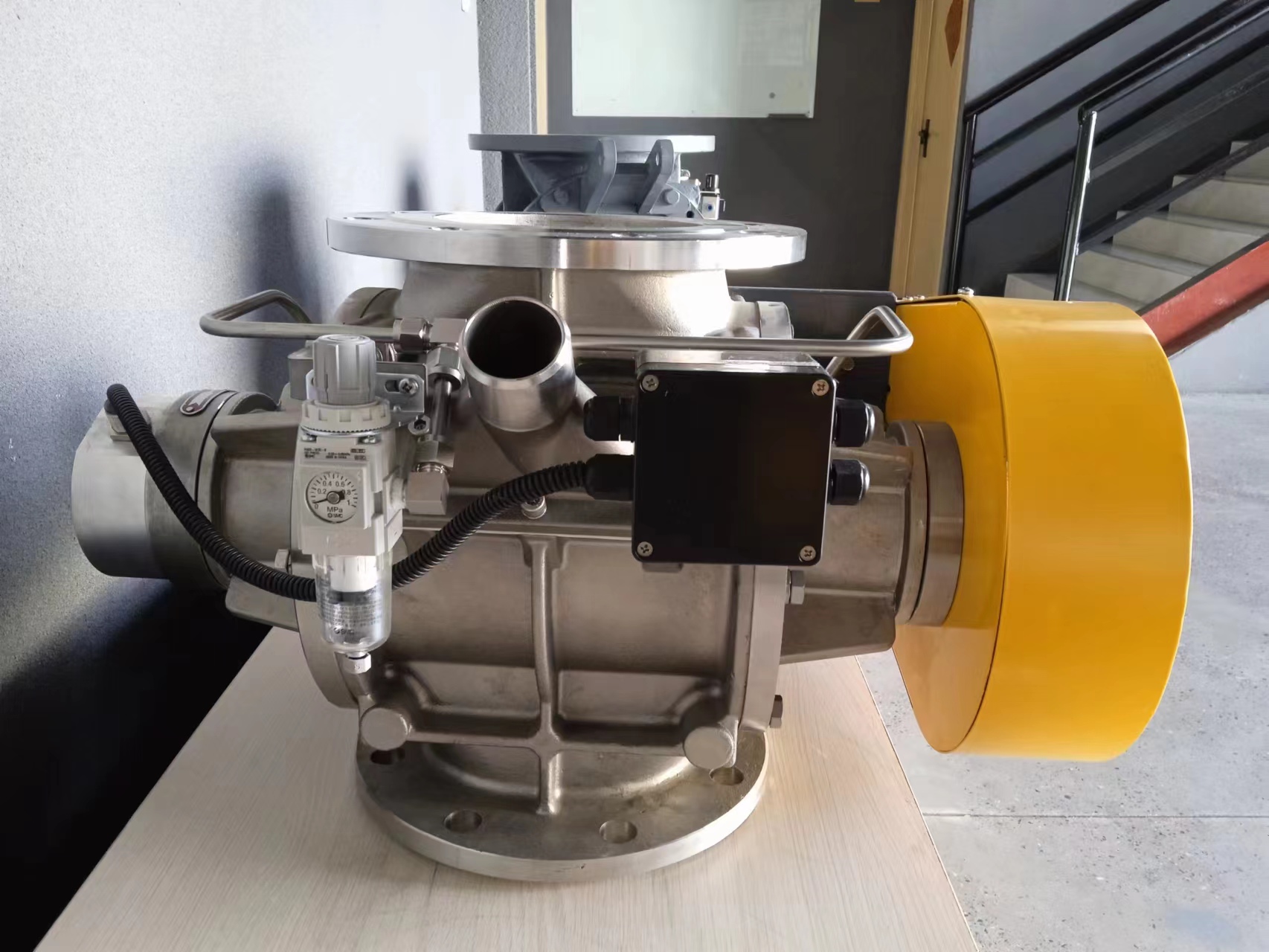 Safety Metering Dust Collector Rotary Valve Feeder DN100-DN350 ODM