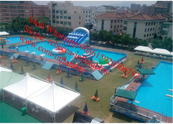 Cheap giant inflatable pool slide for adult pool water slides slides for swimming pool for sale