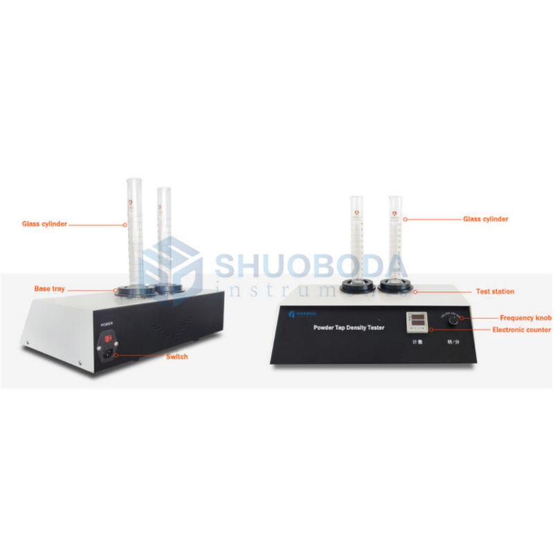 DT-12C Single Cylinder Powder Tap Density Apparatus Amplitude 3mm