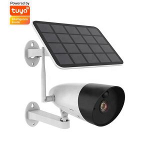 Quality CMOS Camera Tuya 1080p Smart Wireless Camera With Solar Panel wholesale