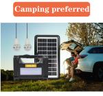 Customized Solar Home Lighting System Polycrystalline Silicon Solar Panel