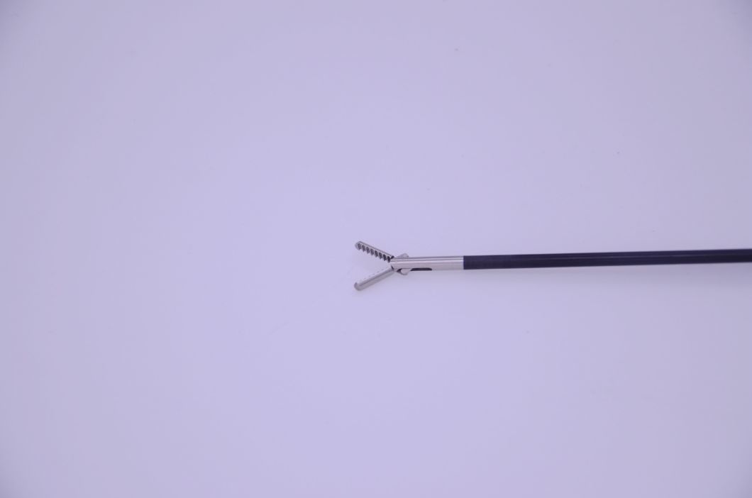 Laparoscopic Instrument Pediatric Grasping Forceps with Distal 2+3 Claws