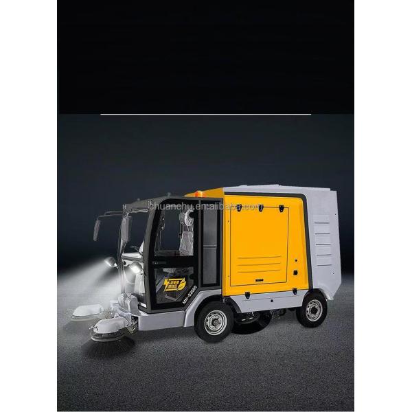 Fully Enclosed Street Cleaning Machine Electric Street Vacuum Cleaner Energy type Pure Electric Ride on Floor Sweeper