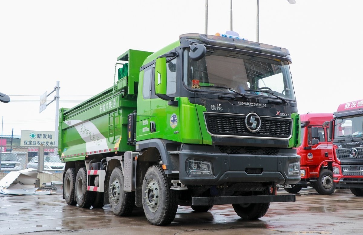 Mining Transportation Dump Truck 12wheels Shacman X5000 Tipper Dump Truck