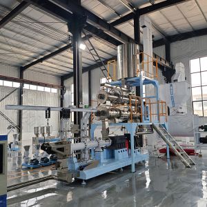 Multifunction Stainless Steel Dry Pet Food Machine Extruder Processing Line