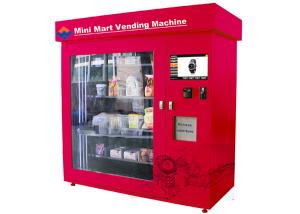 Quality Automatic Mini Mart Vending Machine , 19 Inch Touch Screen Adjustable Mini Mart Coin Vending Machine wholesale