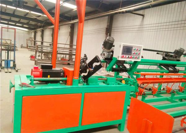 Cheap Fully Automatic Chain Link Fence Machine Servo Motor Driver Control 9.25kw 4.2T for sale