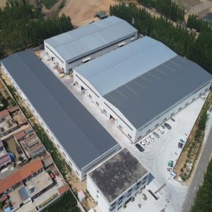 Quality Prefab Steel Structure Warehouse ASTM A36 with Glass Wool Insulation wholesale