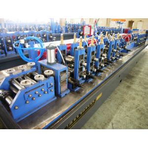 China High Frequency Welding Welded Tube Roll Forming Machine Fly Saw Cutting on sale