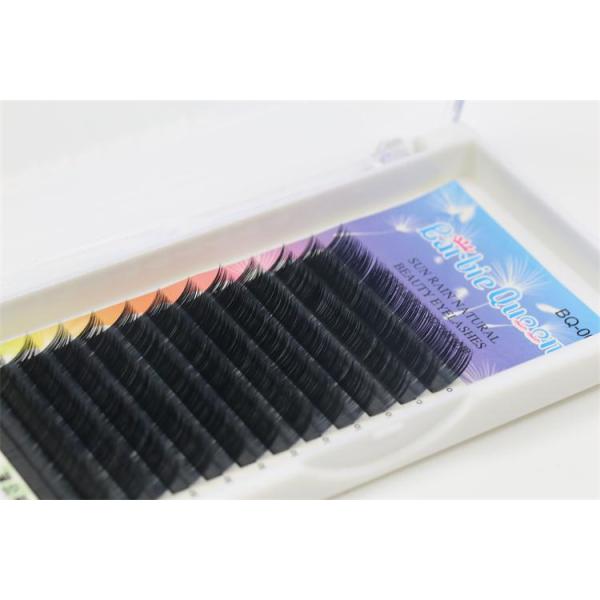 Silk Hair Material Soft Eyelash Extensions Individual Semi Permanent Lashes OEM & ODM