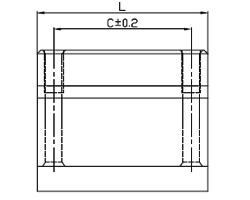 Linear bearings SMA-AJ...B - Shaft Supporting Housing SMA20AJ