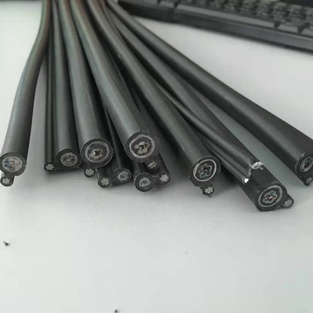 Aerial Single Mode Figure 8 Optical Cable GYTC8S 12 16 24 48 96 Core Fiber Optic Cable