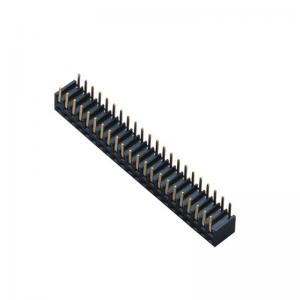 China 2.0mm Right Angle  Side Insert pcb female connector 20mΩ Max Current Rating 2.0AMP on sale