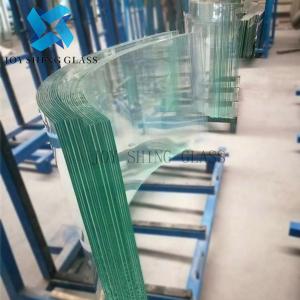 China Customized Curved Toughened Laminated GLass on sale