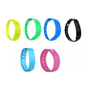 PVC Plastic promotional Bracelet disposable Fudan F08 activity Identification