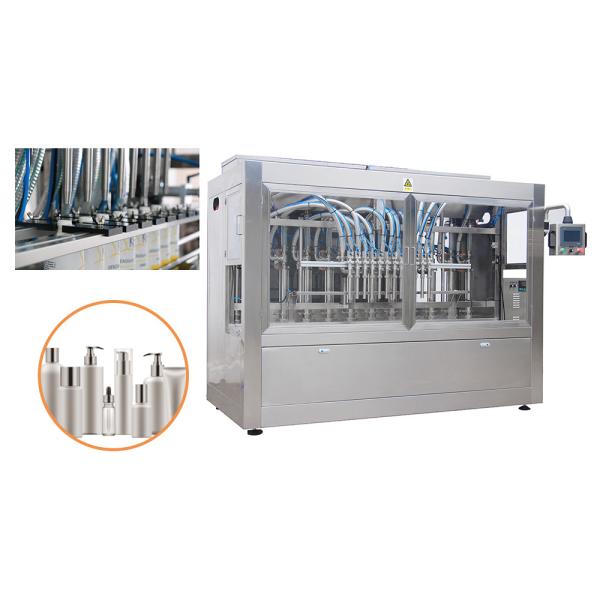 Automatic Chemical Viscous Liquid 100ml-500ml Shower Cream Bottle Filling