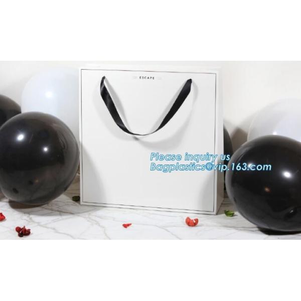 Factory price high quality elegant printing garment carrier paper gift bags wholesale,custom printing Luxury shopping cl