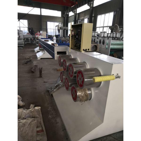 Red Color Monofilament Extruder Machine Single Screw Extruder For Rope / Fiber