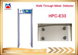 Quality Security 33 Detection areas archway metal detectors gate at airport wholesale