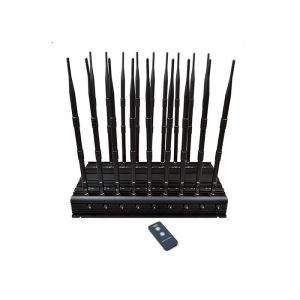 18 Channel 40W GPS WIFI 5G Cell Phone Signal Jammer