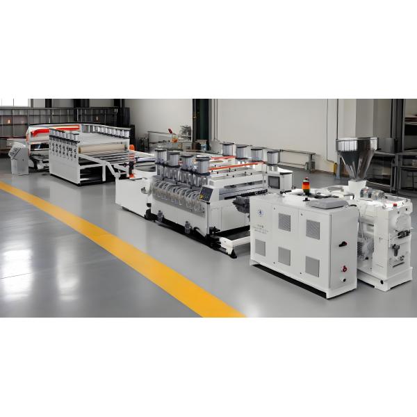 Shenzhen HYPET 1220mm Width Plastic PVC Foam Board Extrusion Production Line PVC WPC Foam Board Panel Making Machine