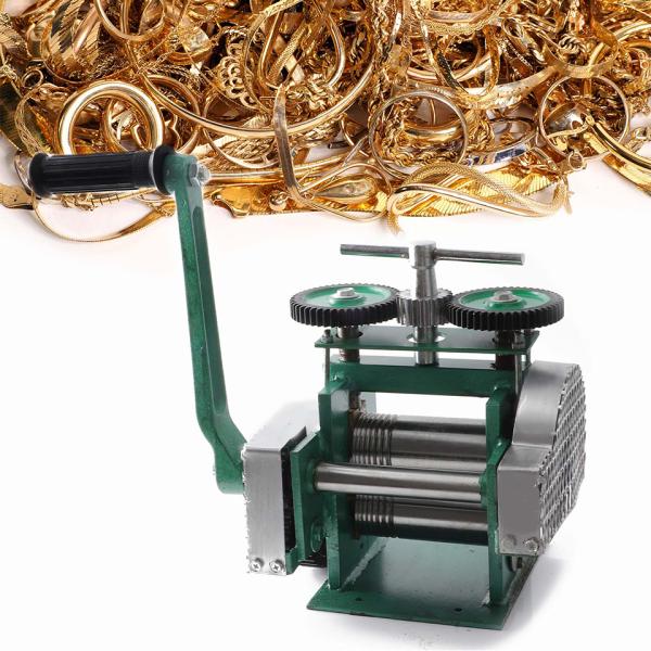 120mm Rolling Mills Machines Jewelry Press Machine Distance Adjustable