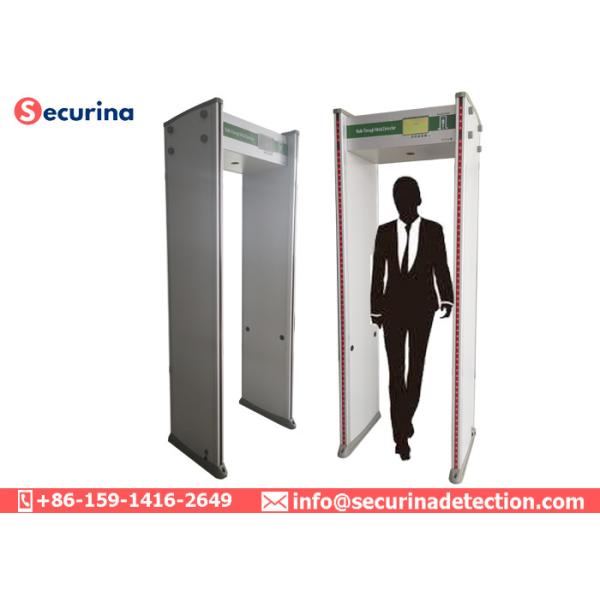 33 Zones Security Walk Through Metal Detectors Weapon Inspection Devices 2 Years Warranty