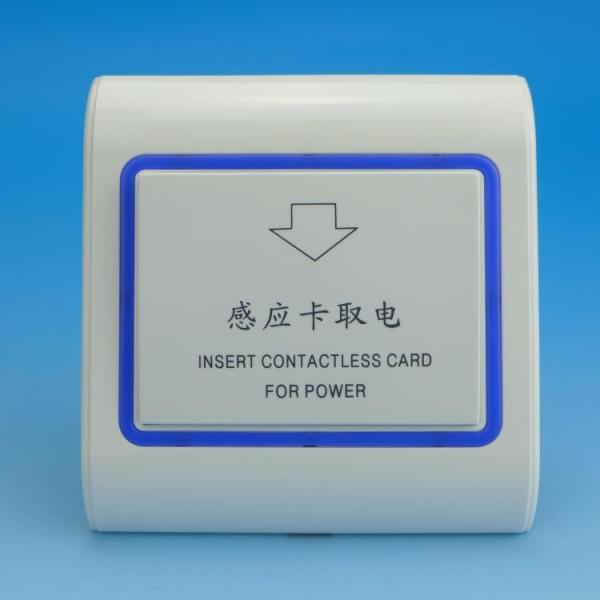 Cheap Hotel proximity card obtain power switch,with time-delay,LED light for sale