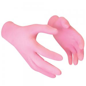 China Nitrile Exam Disposable Medical Gloves / Colored Medical Grade Gloves on sale