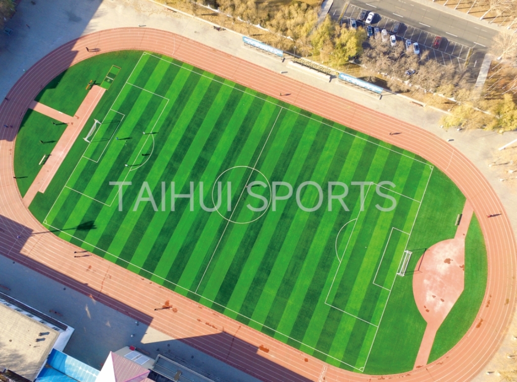 50mm Synthetic Artificial Grass Lawn Turf Grass For Sporting Field Non Flammable Water Resistant