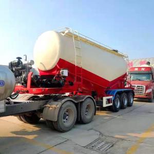 Quality Low Density Powder Transport Semi Trailer Bulk Cement Tanker Powder Semi-trailer wholesale