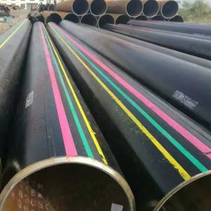 China 12m LSAW Carbon Steel Pipe Grade B X42 X52 For Feeder Pipelines on sale