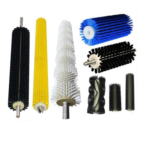 Cleaning Brush Motorized Industrial Roller Nylon Bristle Brush