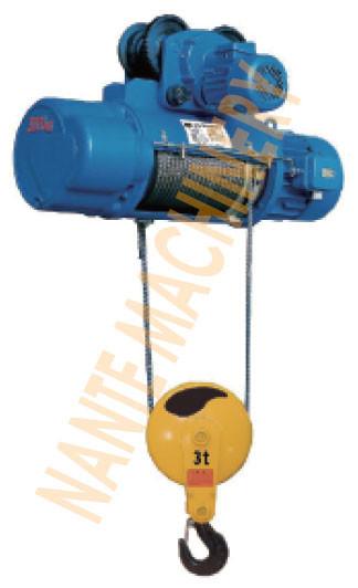 Cheap Underhang Hoist CD / MD Industrial Electric Hoist With Limit Stopper Owing Long Service Life for sale
