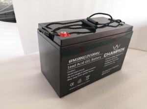 China Motorcycle Agm Gel Deep Cycle Battery / Gel Valve Regulated Sealed Battery on sale