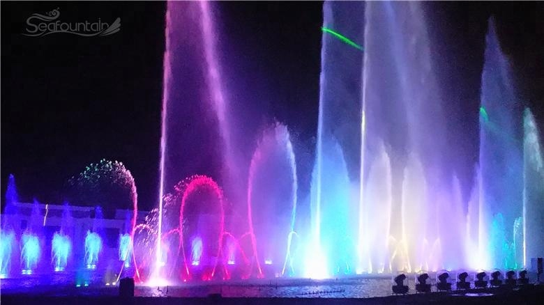 High Pressure Program Floating Dancing Fountain Stainless