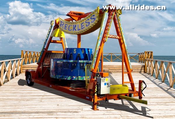 The Reckless Ride Carnival Ride trailer mount amusement rides for sale