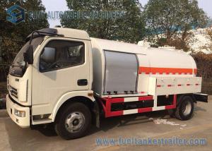 Quality Mini Liquid Tank Trailers With LPG Dispenser / Cooking Gas Dispense 5 Speed Truck wholesale