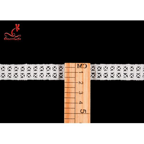 Promotion 1.7cm Width Wax Fabric Guipure Lace For Women Tank Top