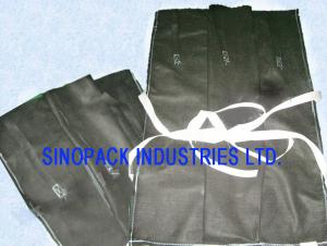 Quality Non-Woven PP Builder Pipeline Black Gravel Bulk Bag Suitable For Oil Pipe 4