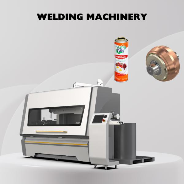 High-speed Seamer Welding Tinplate Aerosol Spray 150-650 CPM