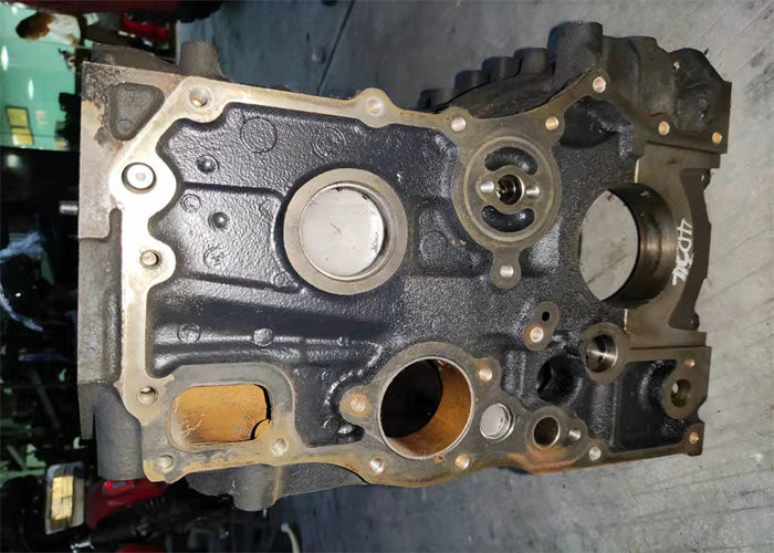 Second Hand Mitsubishi Engine Blocks , 4D34 Used Engine Block For Excavator HD512-2