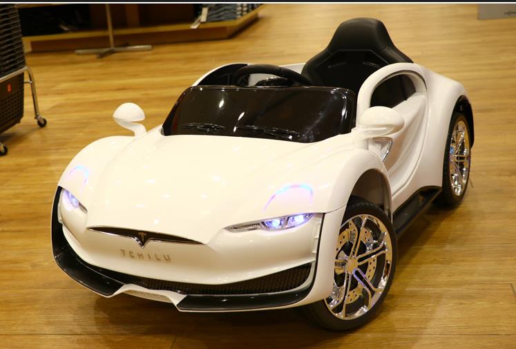 2023 Children's Electric Ride On Car with Remote Control 12V Four-Wheel Two Seater