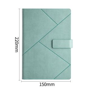 Business A5 Pu Leather Notebook With Woodfree Paper 150mm Width