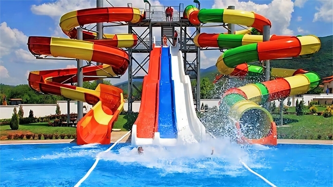 220m3/h Amusement Small Water Slide Children Water Park Rides