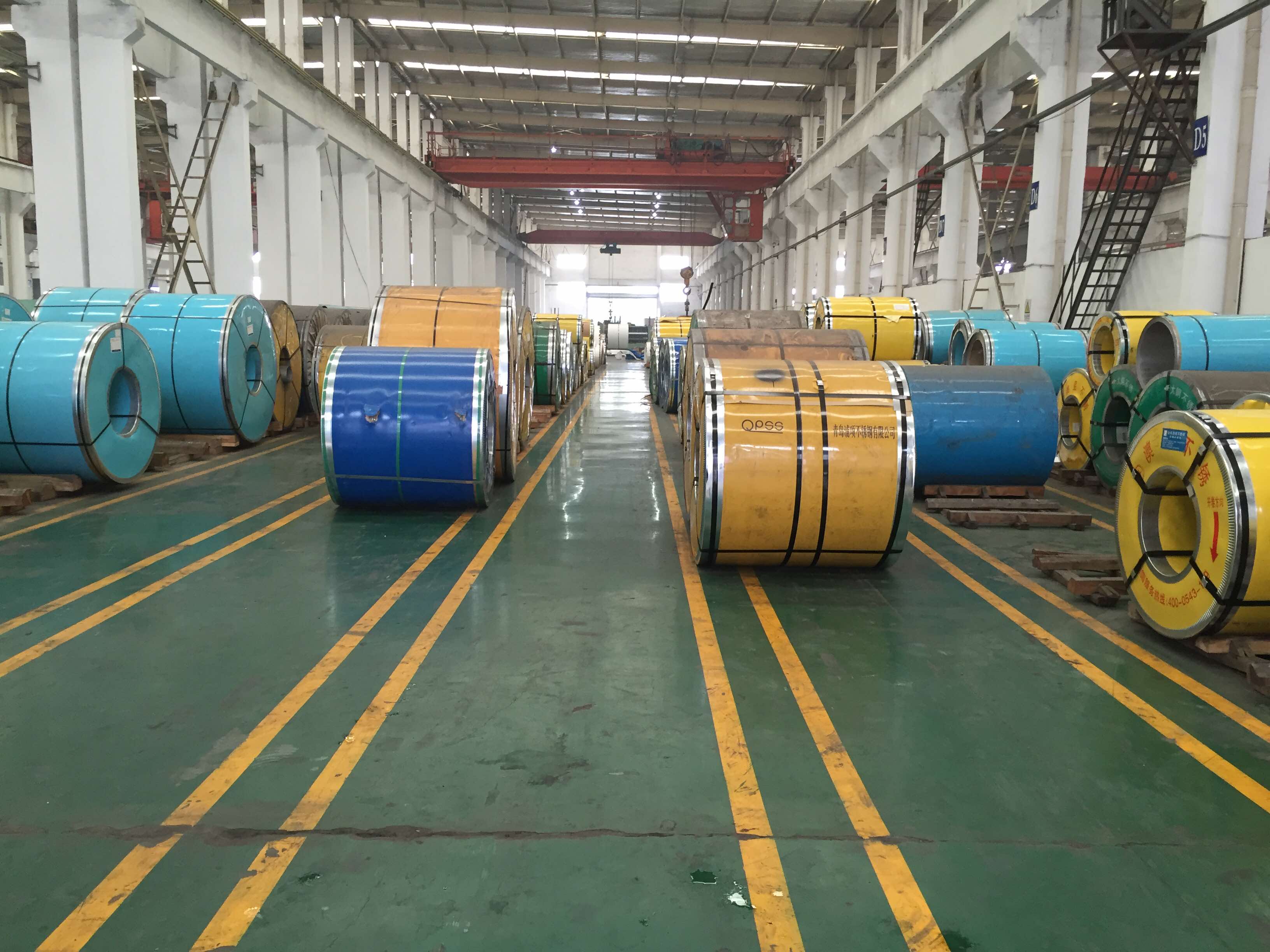 JIS AISI 304 Stainless Steel Coils Cold Rolled 0.5mm Thick 2B Surface